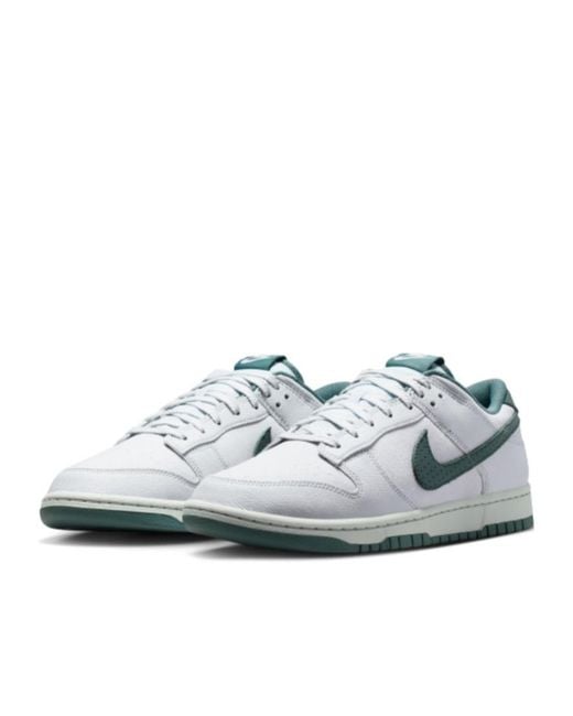 Nike Gray Dunk Low Sneakers for men