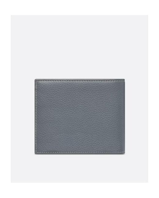 Dior Gray Cd Icon Bifold Wallet for men