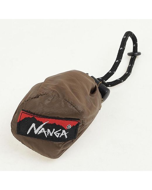 NANGA Brown Foldable Handbag for men