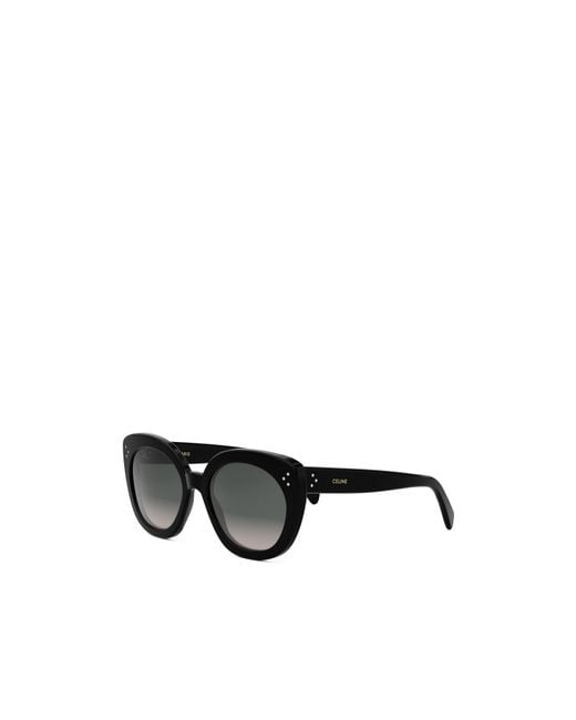 Céline Black Full-Frame Sunglasses for men