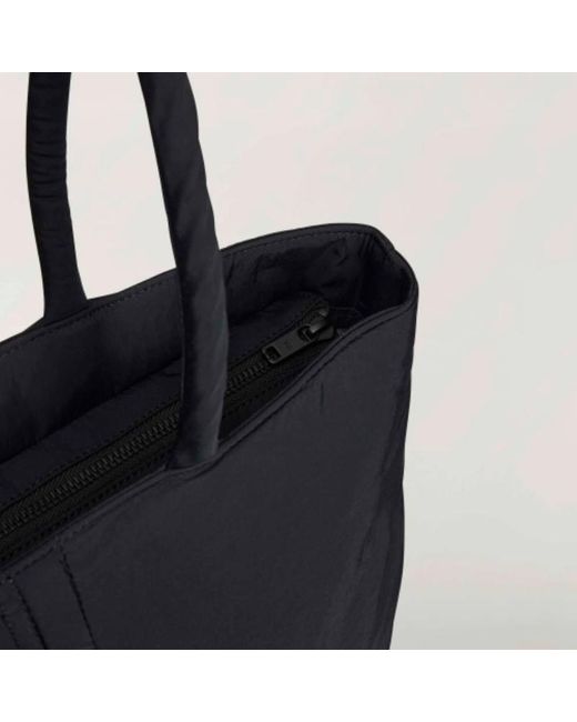 Y-3 Black Quilted Tote Bag for men