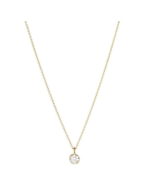 Sophie Bille Brahe Metallic Lily Diamond Necklace