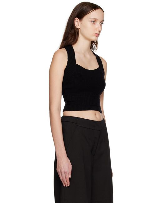 Holzweiler Black Square Collar Short Sling
