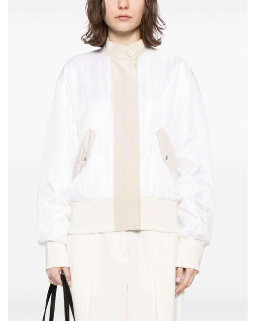 Helmut Lang Natural Stitched Double-Sided Jacket