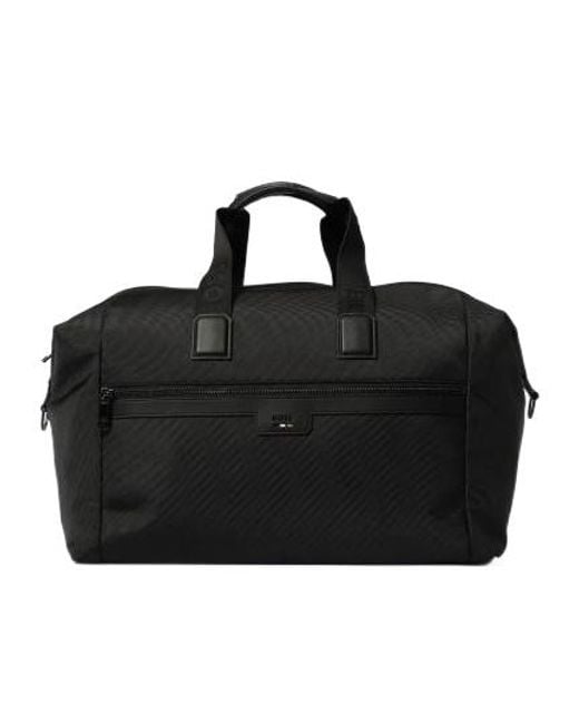 Boss Black Boss Zip Pocket Duffle Bag for men