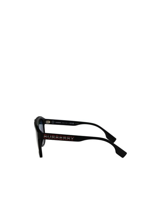 Burberry Black Eyewear Square Frame Sunglasses for men