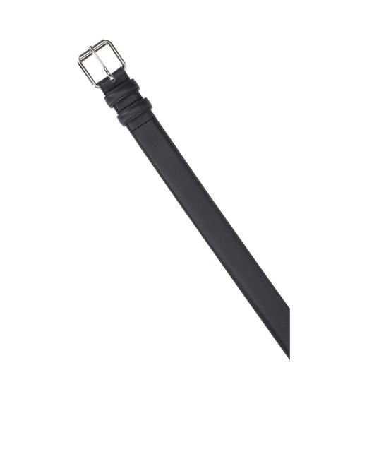 A.P.C. White Slim Buckle Belt for men