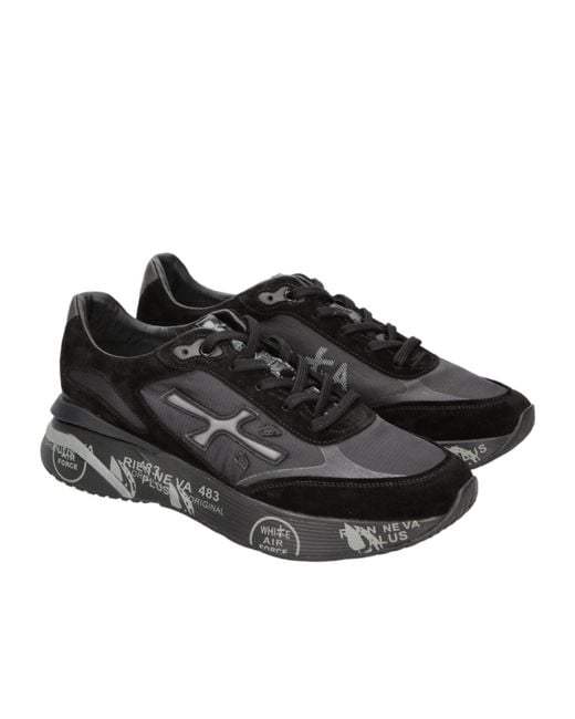 Premiata Black Moerun for men