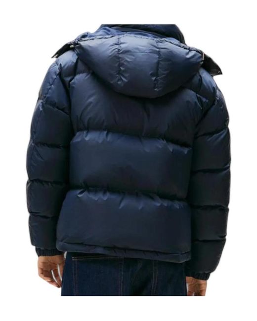 Tommy Hilfiger Blue Tommy Jeans Water Repellent Ripstop Alaska Puffer Jacket for men
