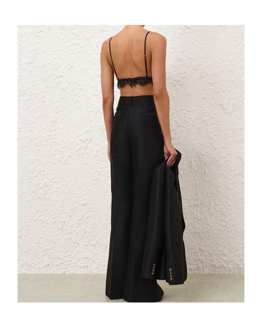 Zimmermann Black Teddy Bralette