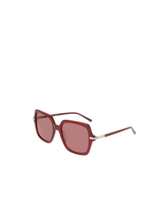 Ferragamo Pink Full Frame Sunglasses