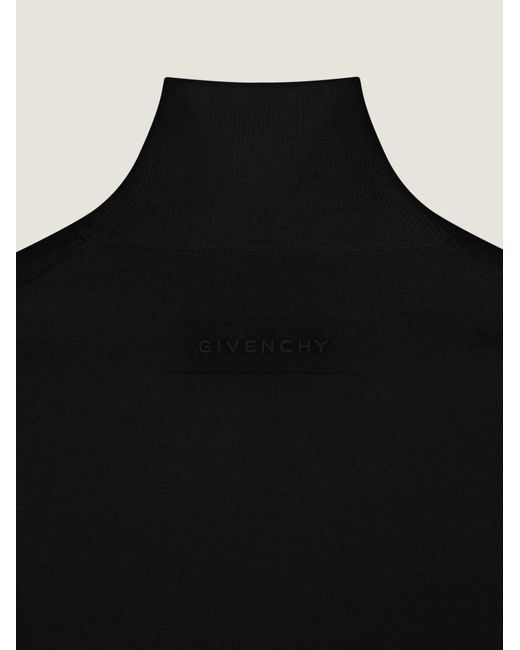 Givenchy Black Turtleneck Knitted Jumper for men