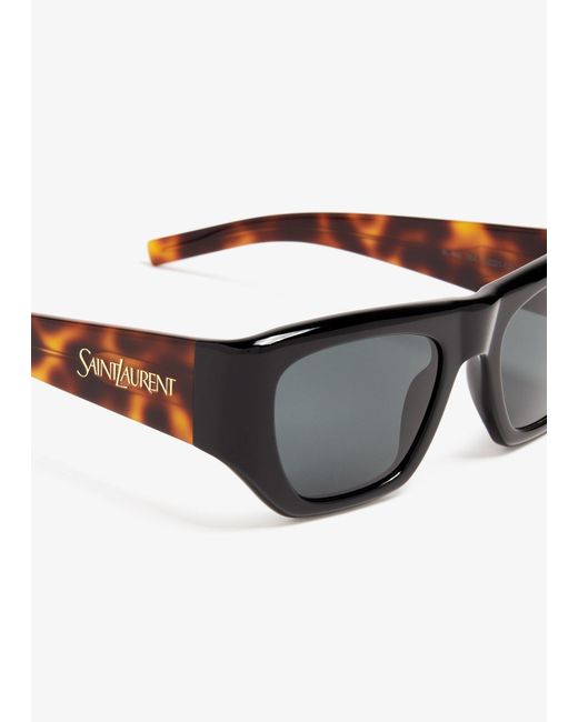 Saint Laurent Multicolor Eyewear Rectangular Frame Sunglasses