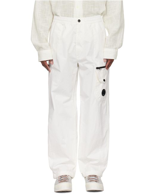 C P Company Gray Trousers for men