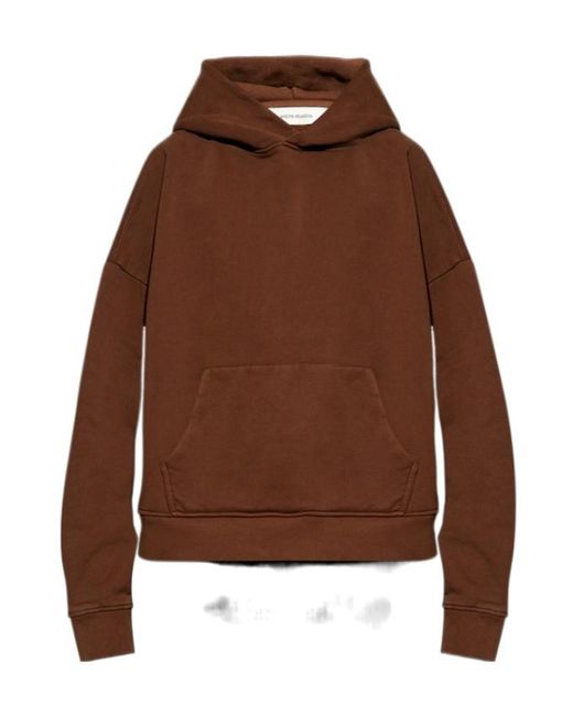 Entire studios Brown Pouch-Pocket Hoodie for men