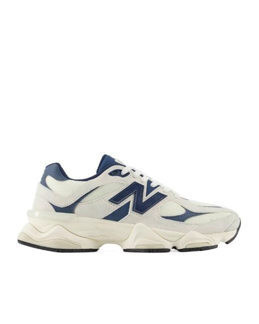 New Balance Blue 9060 Panelled Sneakers for men