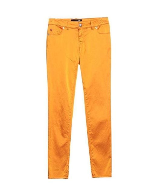 Moschino Orange Slim Casual Pants