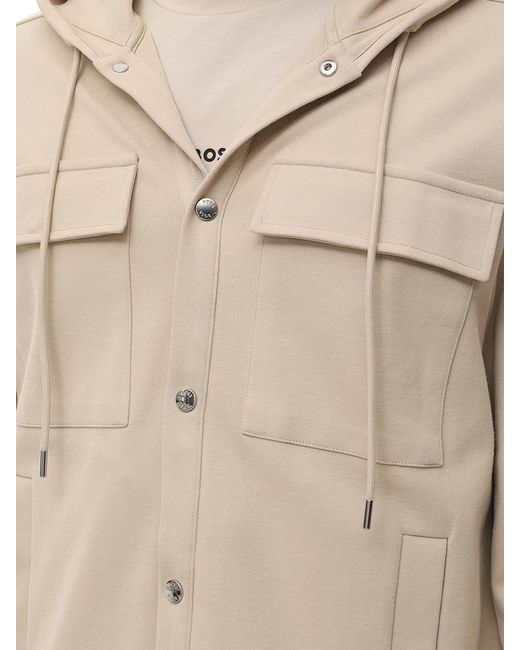 Boss Natural Long Sleeve Casual Jacket for men