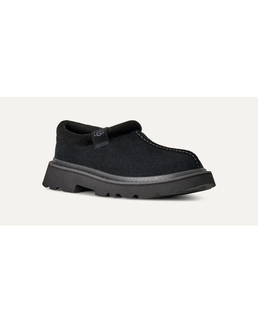 Ugg Black Tasman Lug Mules for men
