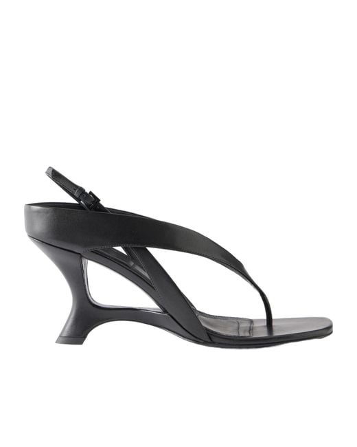 Jonathan Simkhai Multicolor Thong Slingback High Heel Sandals