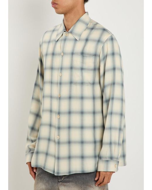 Our Legacy Multicolor Plaid Shirt for men