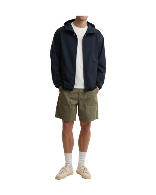 Barbour Blue Rainproof Pullover Jacket for men