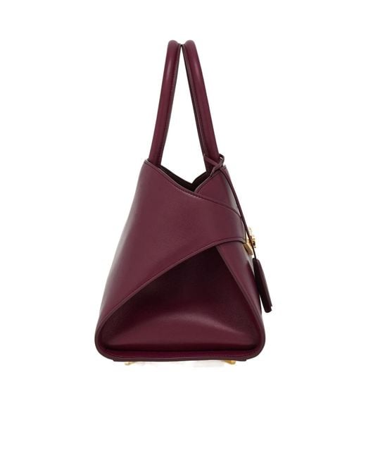 Ferragamo Purple Ferragamo Hug Small Tote Bag