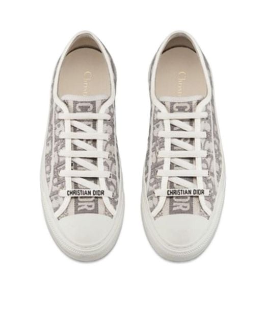 Dior White Walk'N' Sneaker