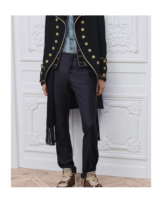 Dior Blue Tailored Pants for men