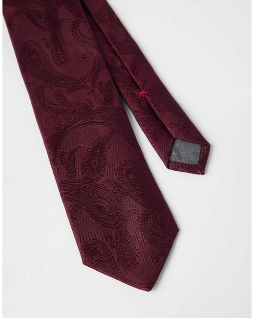 Brunello Cucinelli Purple Silk Tie for men