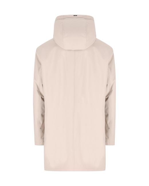 Herno Natural Long-Sleeved Coat for men