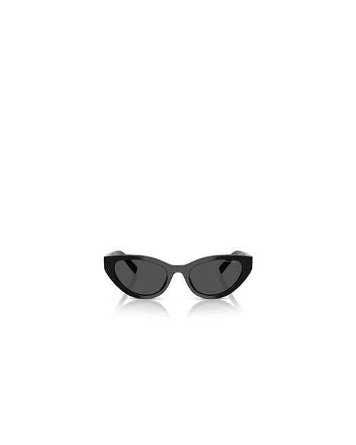 Miu Miu White Eyewear Cat-Eye Sunglasses