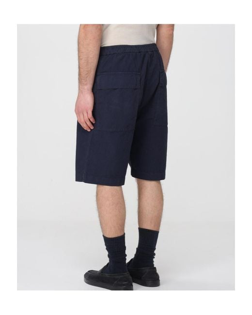 Barena Blue Canariol Elastic-Waist Shorts for men