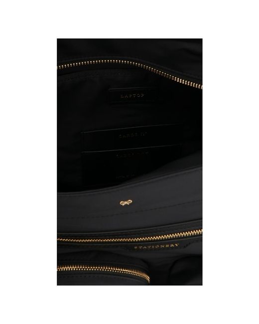 Anya Hindmarch Black Multi-Pouch Tote Bag