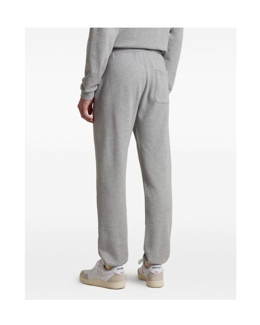 Woolrich Gray Drawstring Elasticated Track Pants for men