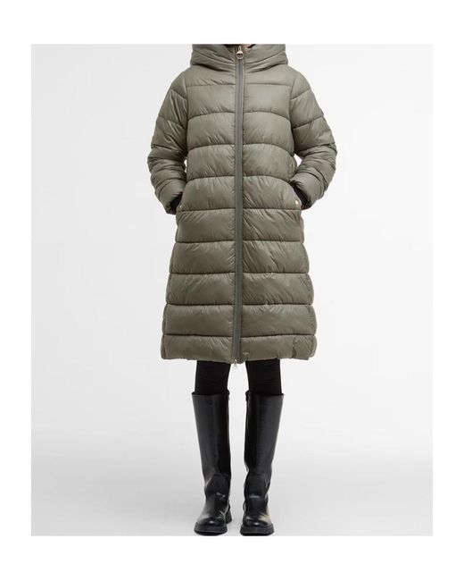 Barbour Gray Long-Sleeved Cotton Jacket