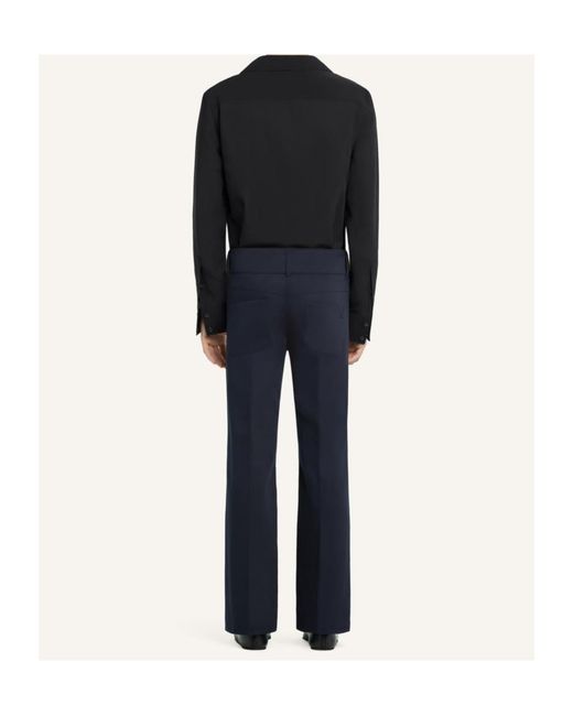Courreges Black Camp Collar Shirt for men