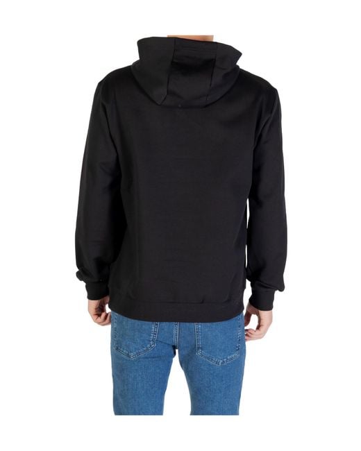 EA7 Black Long-Sleeve Sweatshirt for men