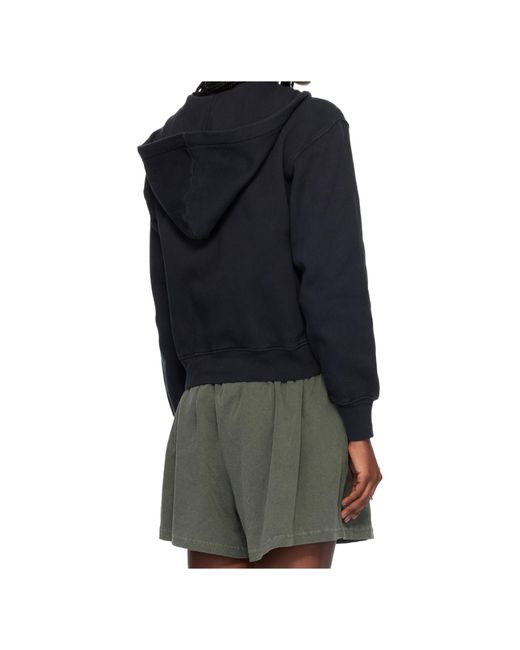 Our Legacy Black Two-Way Zip-Fastening Hoodie
