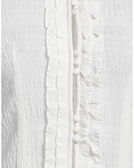 Isabel Marant White Solid Colour Shirts