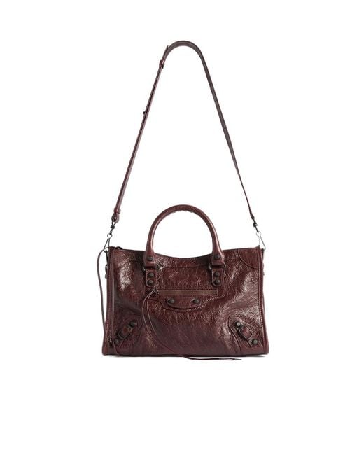 Balenciaga Brown Le City Bag Small