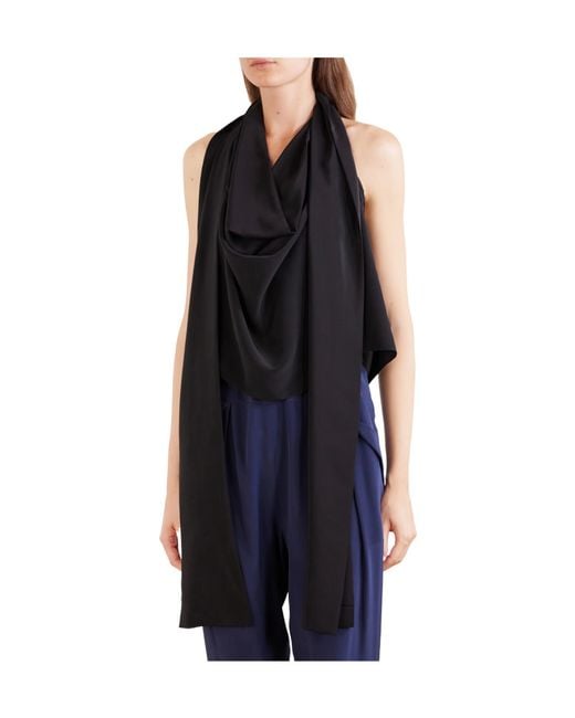 Sharon Wauchob Black Silky Tank Top