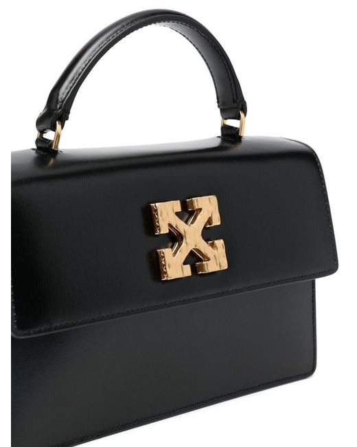 Off-White c/o Virgil Abloh Black Jitney 1.4 Tote Bag
