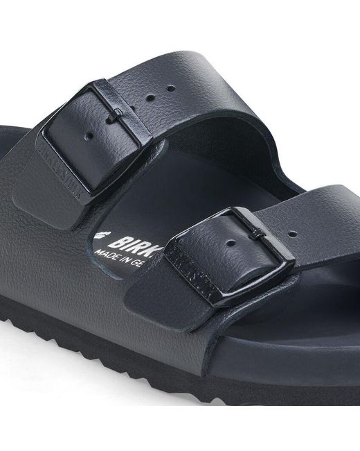 Birkenstock Blue Arizona Eva Double-Buckle Slides for men
