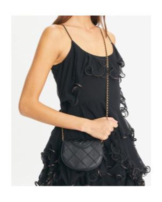 Tory Burch Black Fleming Mini Bag