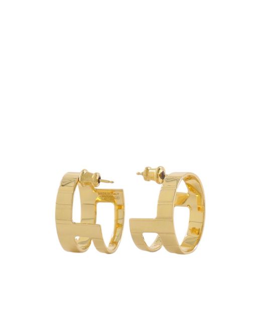 Ivi Metallic Slot-Plated Earrings
