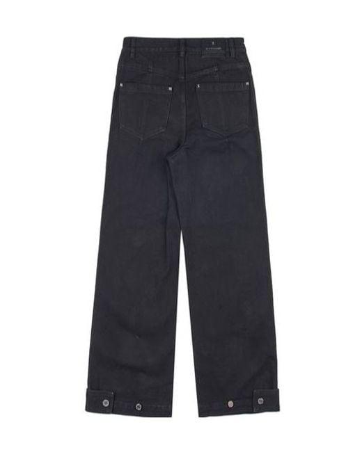 Wooyoungmi Blue Multi-Pocket Jeans for men