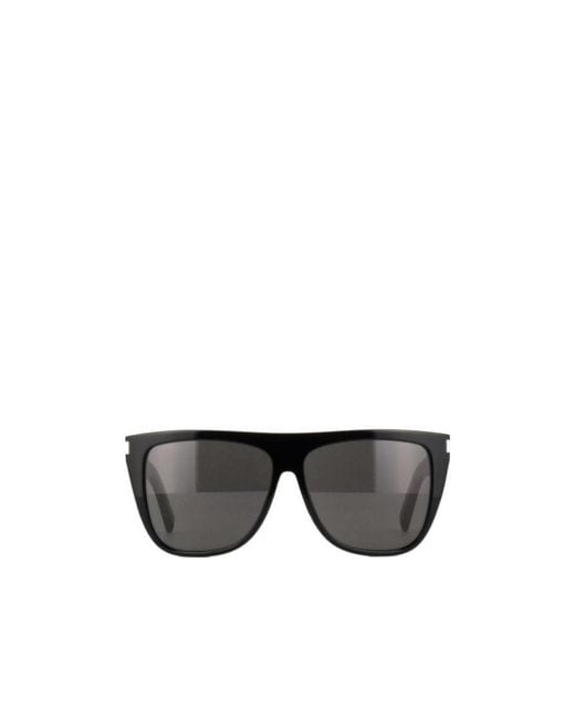 Saint Laurent Gray Eyewear Sl1 Sunglasses for men