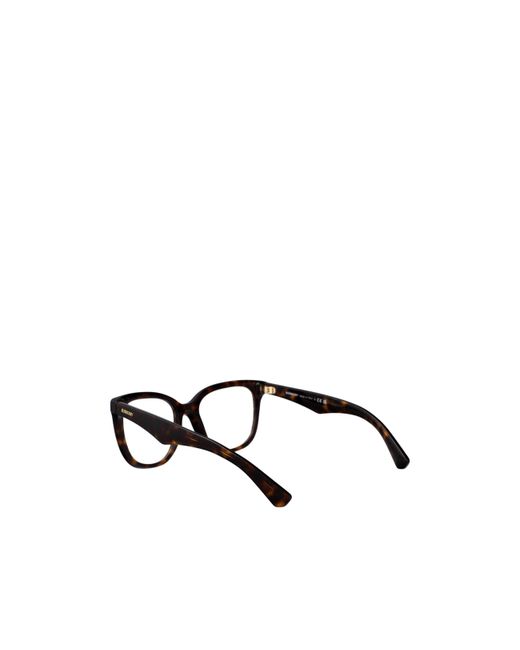 Burberry White Eyewear Square Frame Glasses
