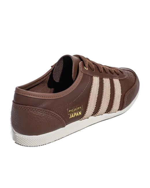 Adidas Originals Brown Lace-Up Sneakers